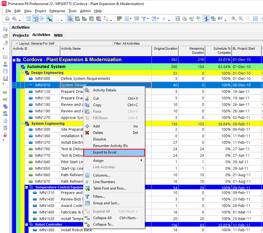 Part 2A — The Power Query Transformation: Cleaning the P6 Mess image