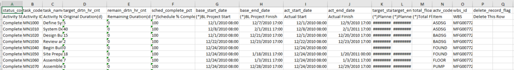 Part 2A — The Power Query Transformation: Cleaning the P6 Mess image