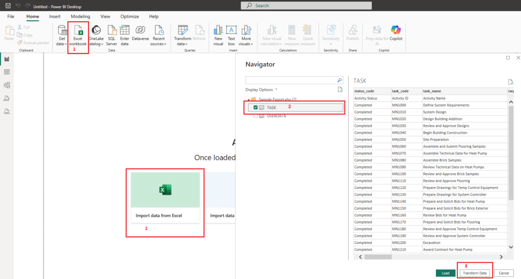 Part 2A — The Power Query Transformation: Cleaning the P6 Mess image